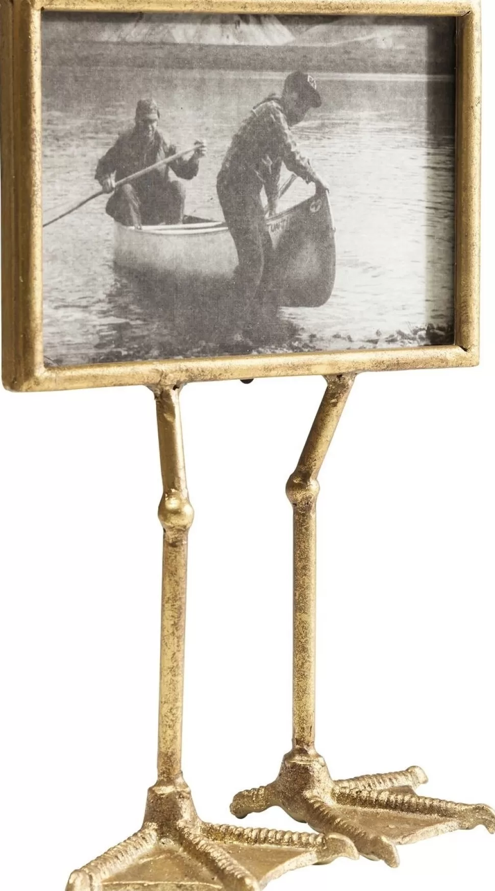 Ramki Na Zdjęcia-KARE Design Ramka Duck Feet Pozioma 19x38 Cm Złota