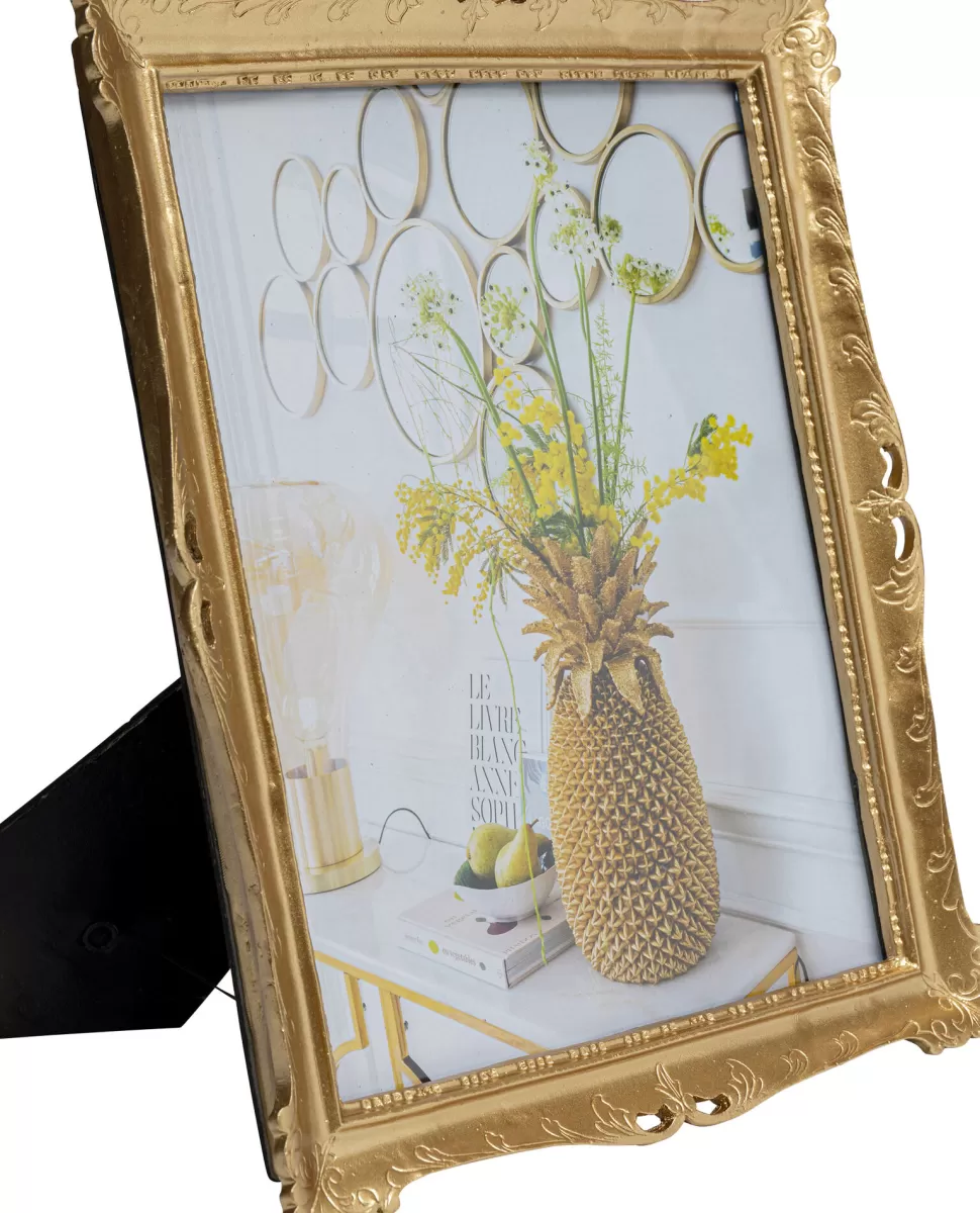 Ramki Na Zdjęcia-KARE Design Ramka Na Zdjęcia Antique 25x30 Cm Złota
