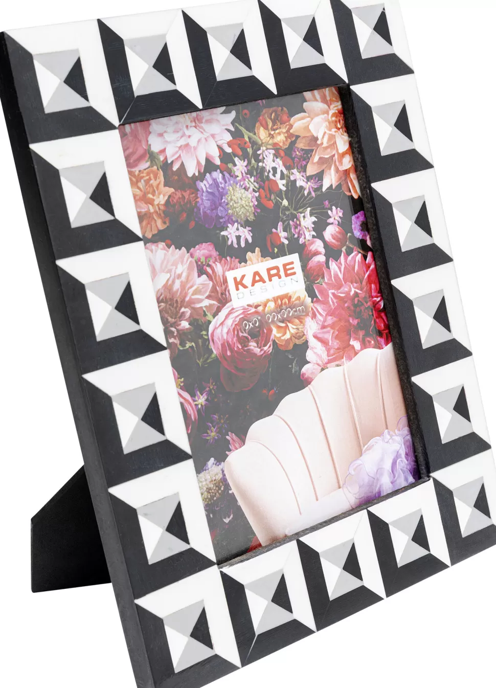 Ramki Na Zdjęcia-KARE Design Ramka Na Zdjęcia Geometryczna 17x22 Cm Zdjęcie 10x15 Cm