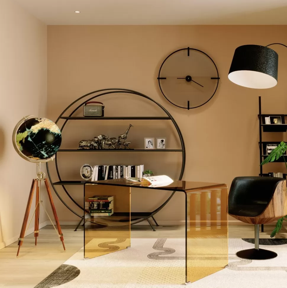 Regały-KARE Design Regał Mason Round 180x175 Cm Czarny
