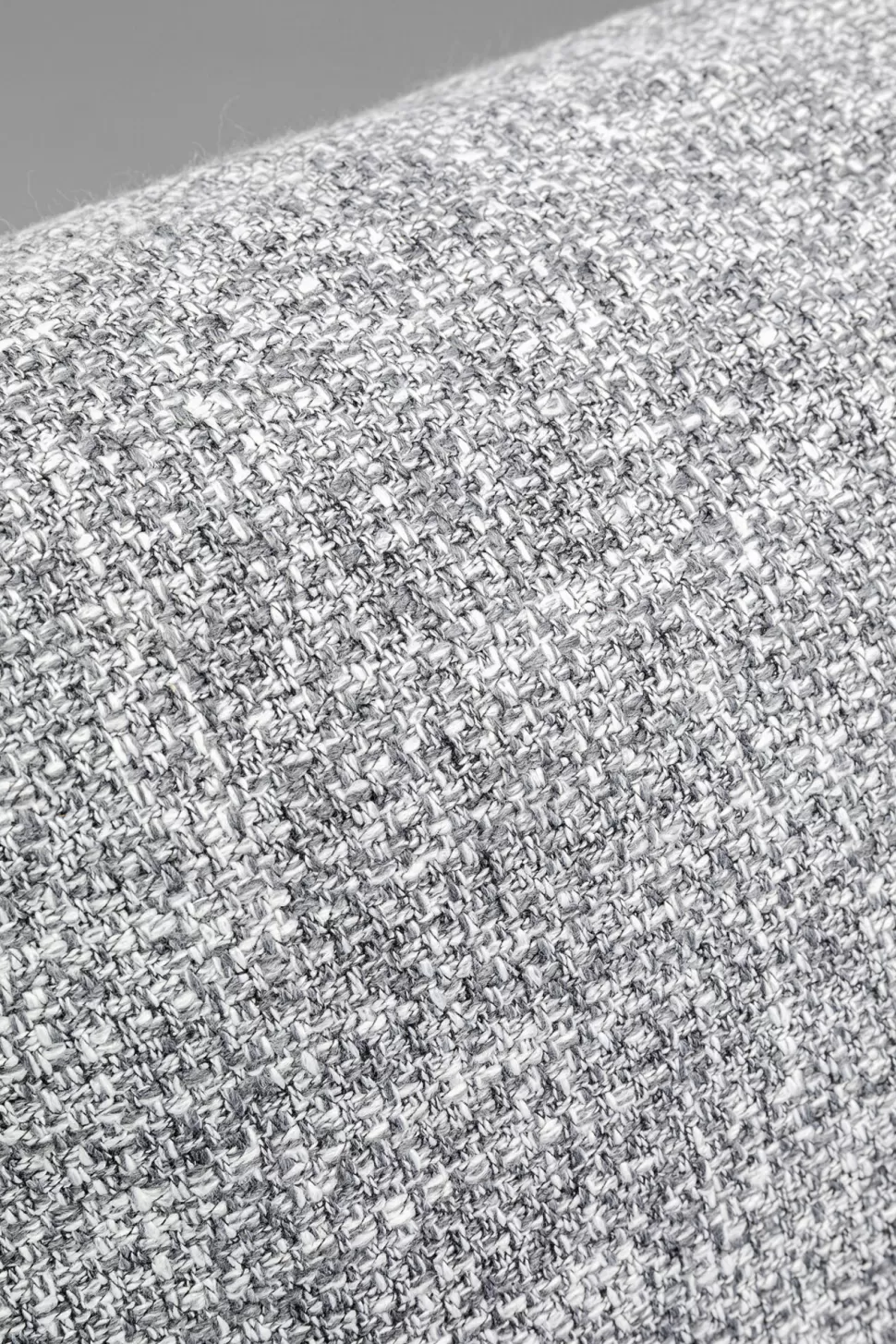 Sofy-KARE Design Sofa 3-osobowa W Kolorze Szarym Nogi Stalowe Czarne 230 Cm