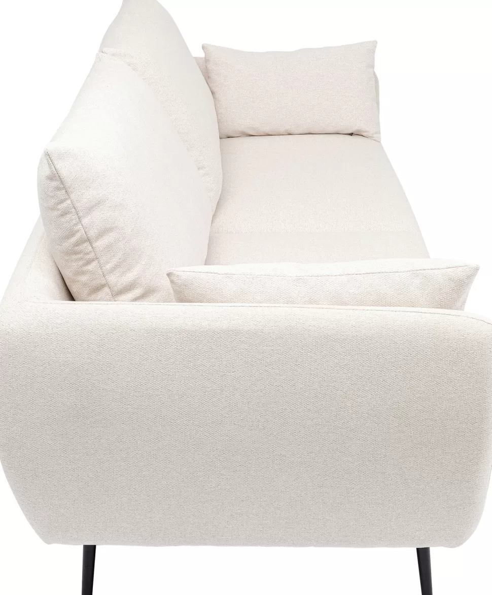 Sofy-KARE Design Sofa Amalfi 2 Os. 219 Cm Kremowa