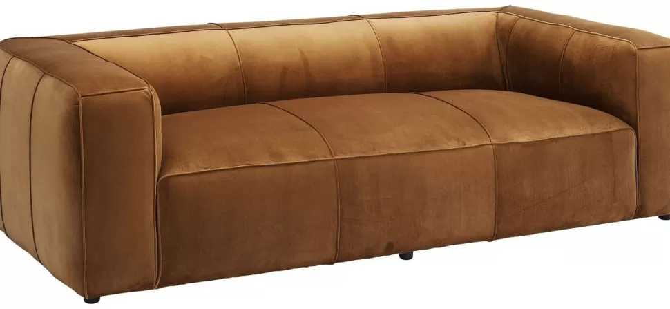 Sofy-KARE Design Sofa Cubetto 220 Cm Brązowa