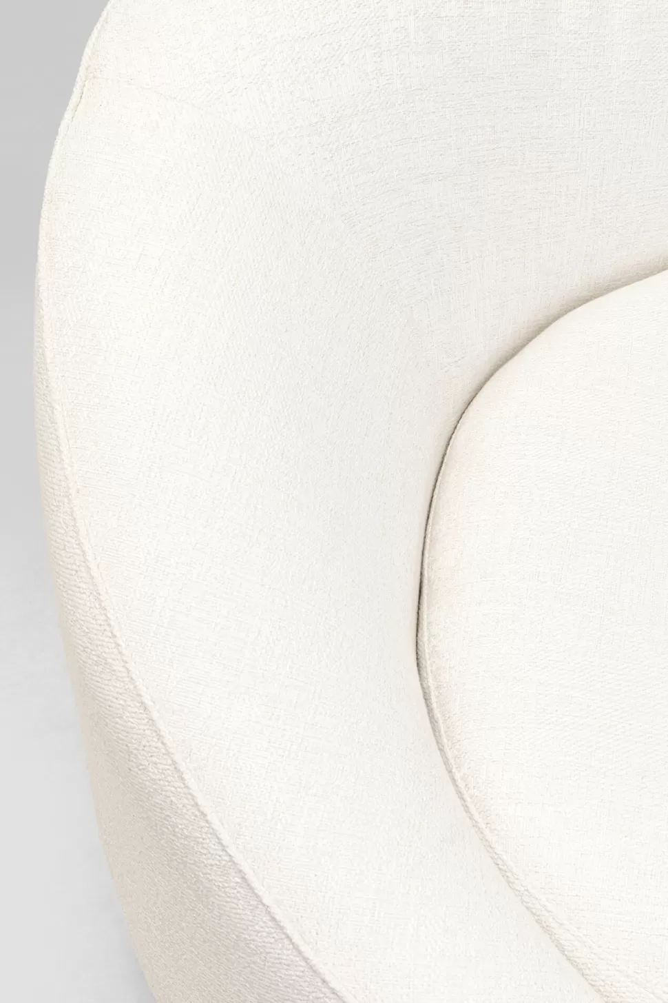 Sofy-KARE Design Sofa Duża Do Salonu Offwhite Nogi Czarne Stalowe 270 Cm