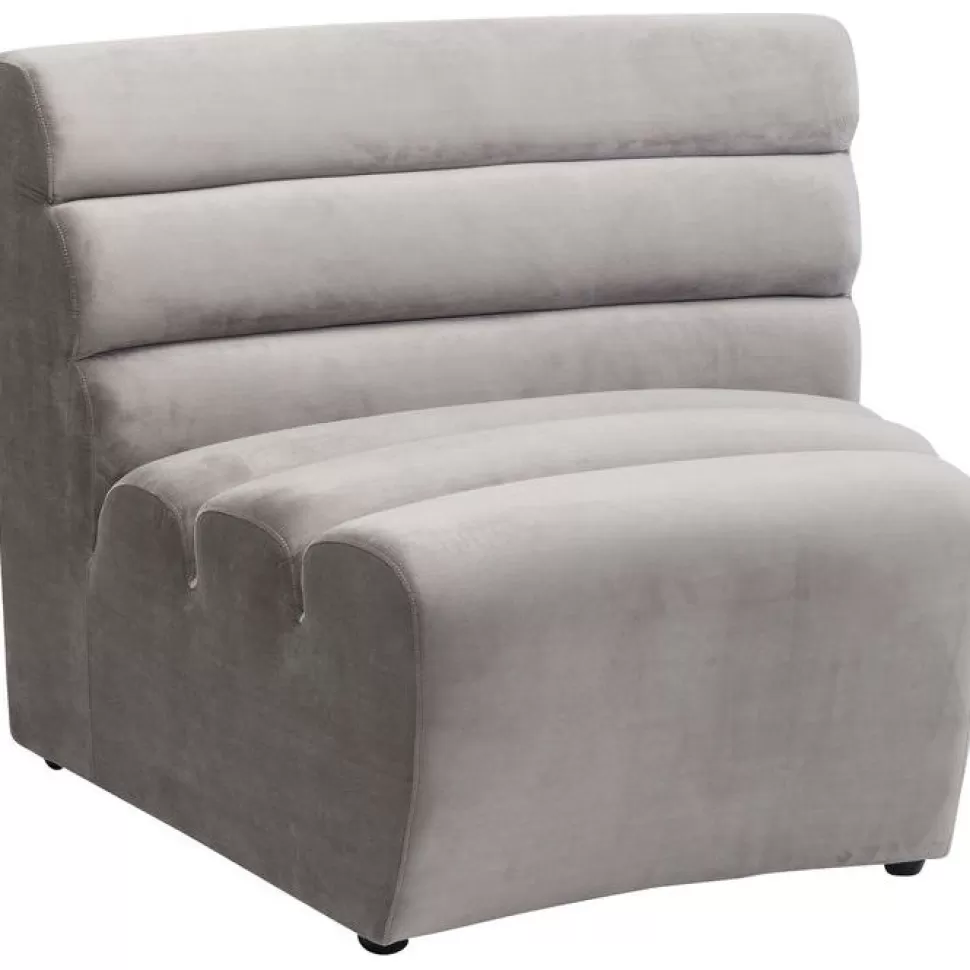 Sofy-KARE Design Sofa Element Wave 84x91 Cm Szara