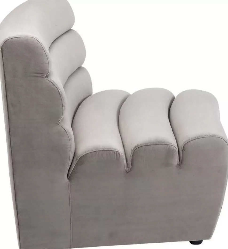 Sofy-KARE Design Sofa Element Wave 84x91 Cm Szara