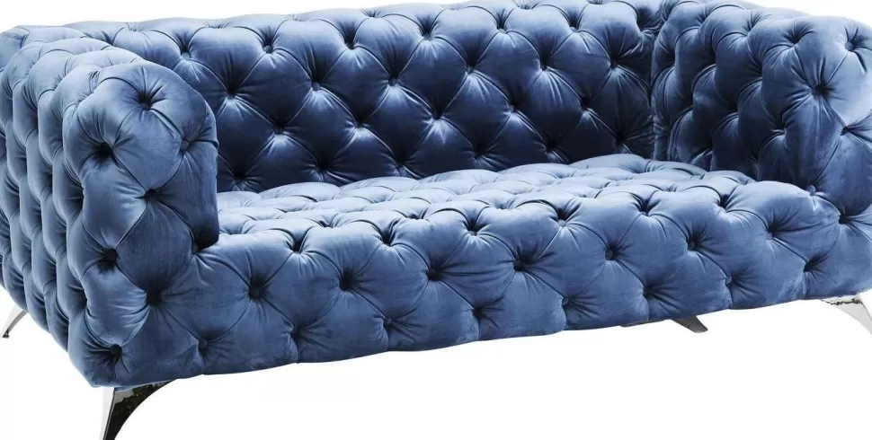 Sofy-KARE Design Sofa Look Royal 180x77 Cm Niebieska