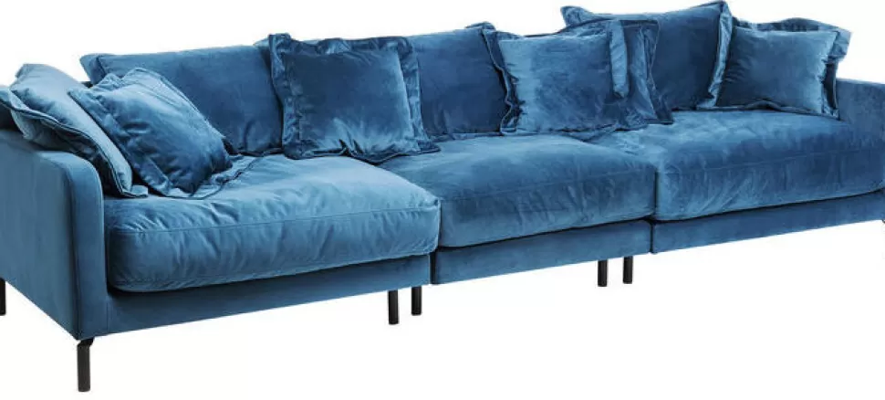 Sofy-KARE Design Sofa Lullaby 307 Cm Petrol