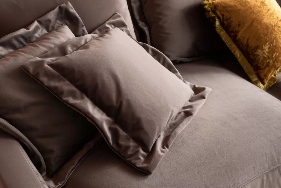Sofy-KARE Design Sofa Lullaby 307 Cm Taupe