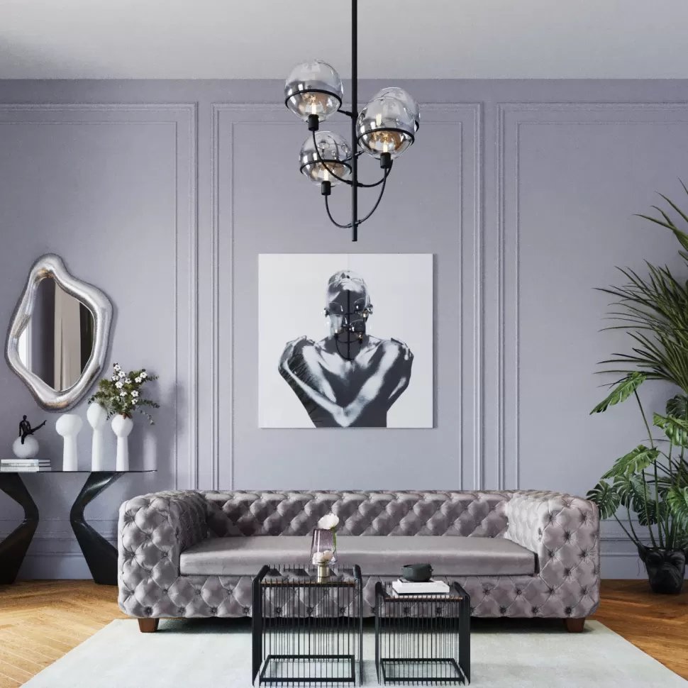 Sofy-KARE Design Sofa My Desire 245 Cm Szara