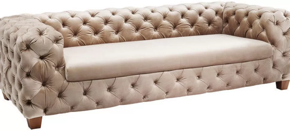 Sofy-KARE Design Sofa My Desire 245x68 Cm Ecru