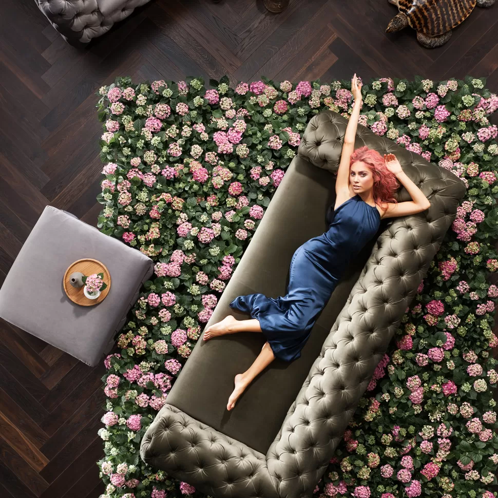 Sofy-KARE Design Sofa My Desire 245x68 Cm Khaki