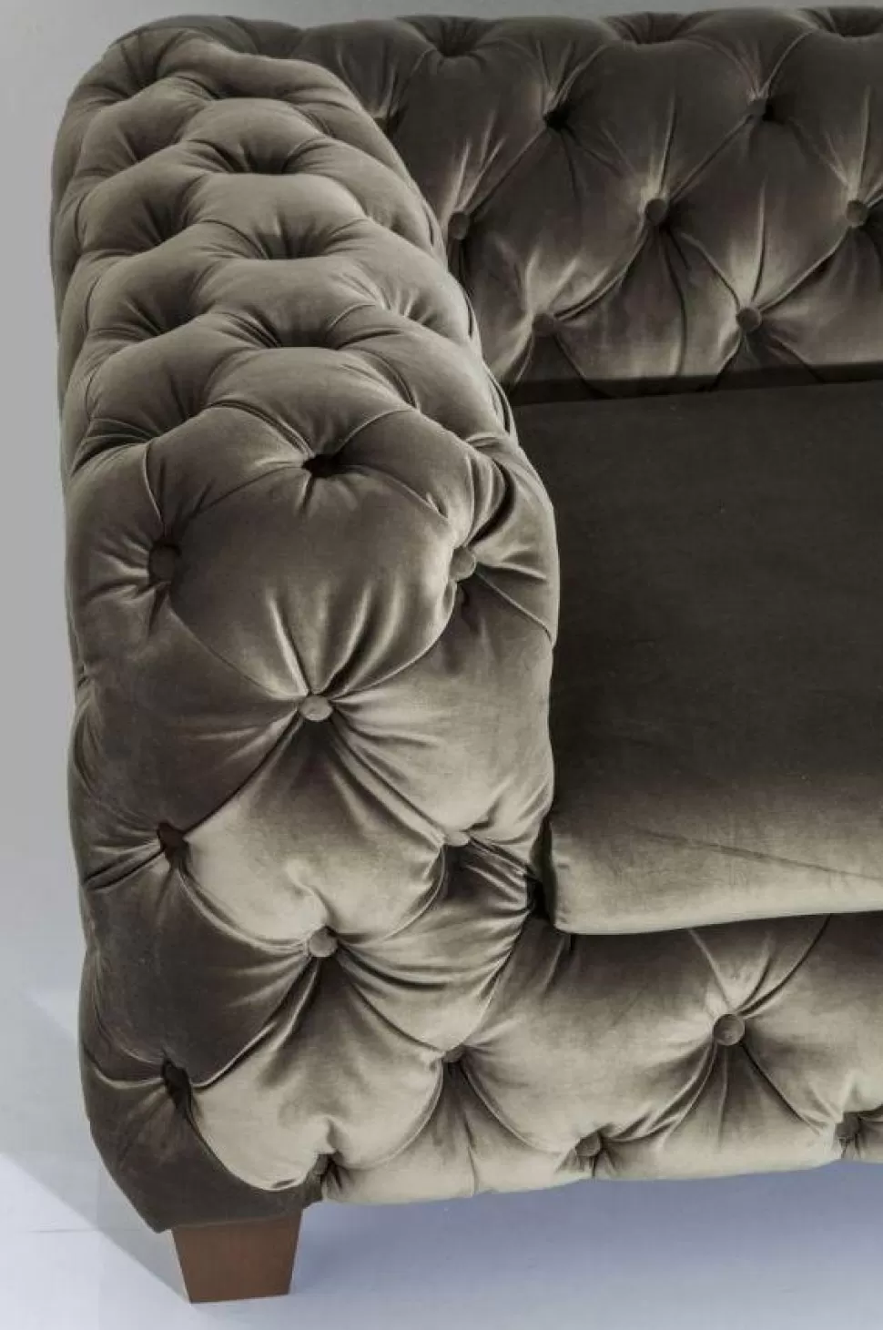 Sofy-KARE Design Sofa My Desire 245x68 Cm Khaki