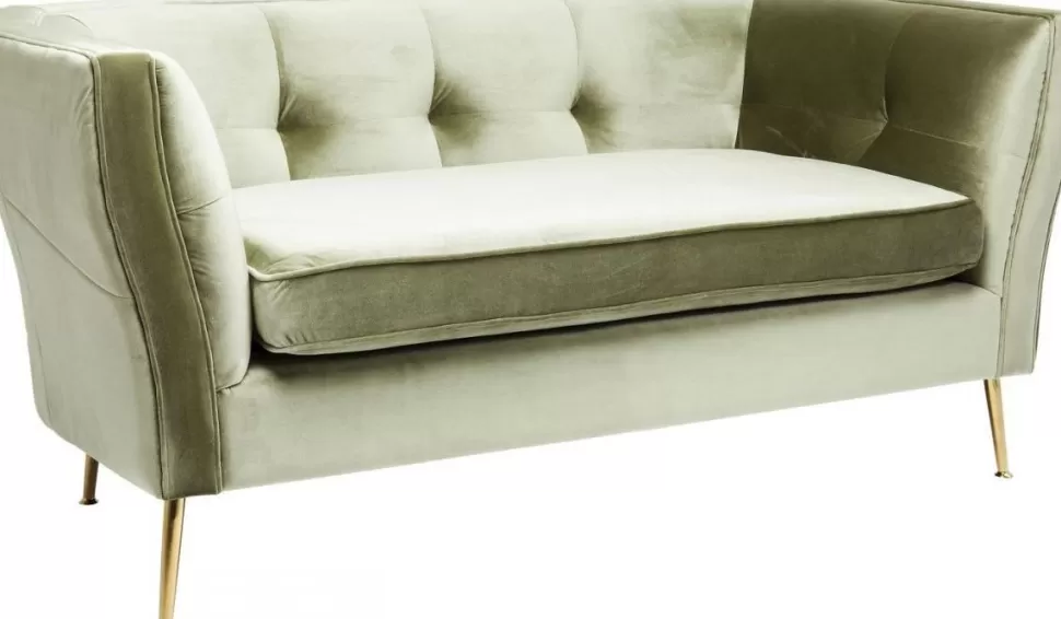 Sofy-KARE Design Sofa Rimini 160x76 Cm Oliwkowa 2-osobowa
