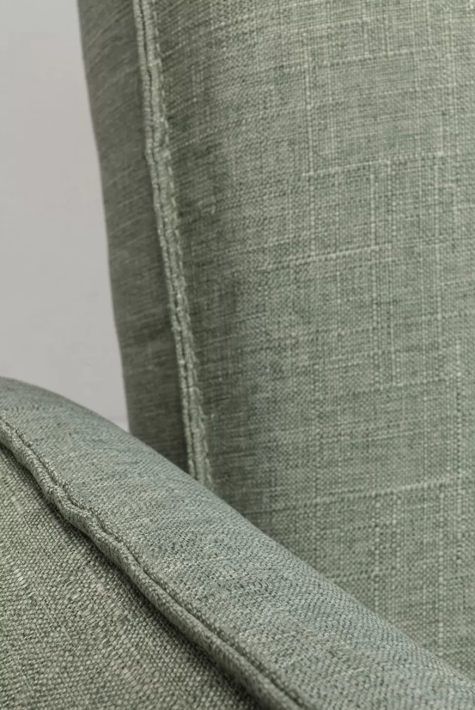Sofy-KARE Design Sofa Rozkładana Z Podłokietnikami 222x86 Cm Jasnozielona Na Brązowych Nóżkach