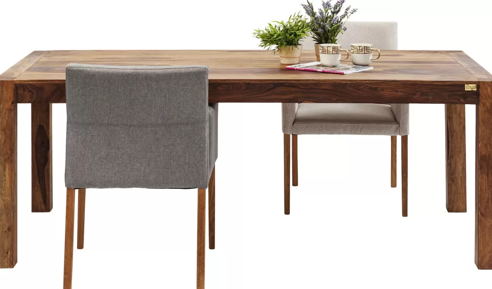 Stoły-KARE Design Stół Authentico 140x80 Cm Brązowy