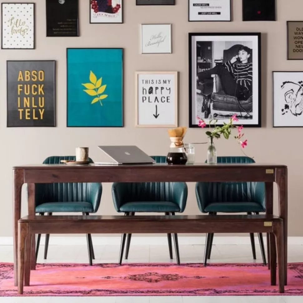 Stoły-KARE Design Stół Brooklyn Brązowy Drewniany Mango 175x90 Cm