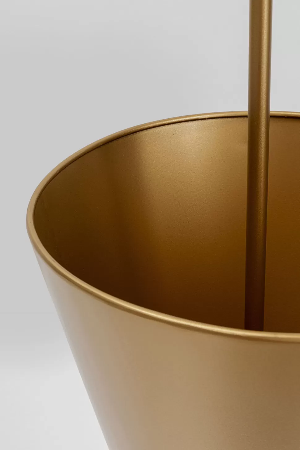 Parasole I Stojaki Na Parasole-KARE Design Stojak Na Parasole Złoty Stalowy Podstawa Z Kamienia Ø30x85 Cm