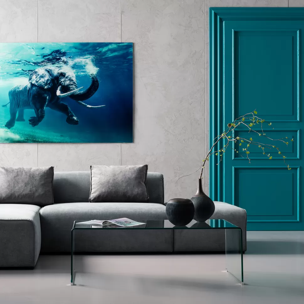 Stoliki Kawowe-KARE Design Stolik Kawowy Clear Club 120x60 Cm Ciemnoszary Transparentny