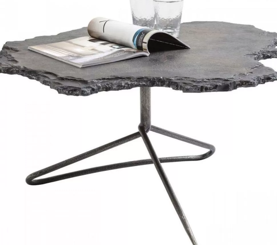 Stoliki Kawowe-KARE Design Stolik Kawowy Vulcano 82x92 Cm Czarny