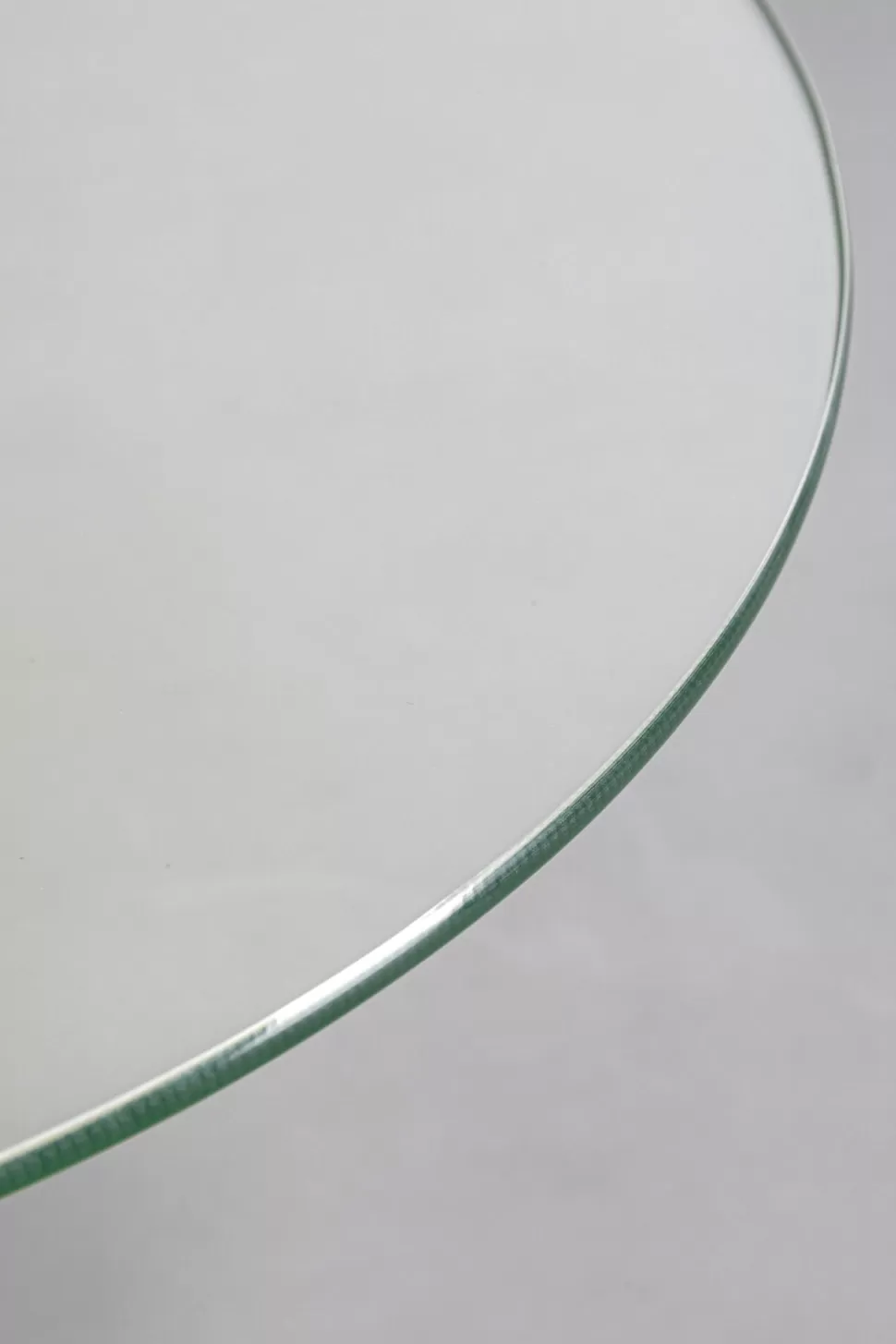 Stoliki Kawowe-KARE Design Stolik Pomocniczy Blat Okrągły Szklany Podstawa Marmur I Stal Ø46 Cm