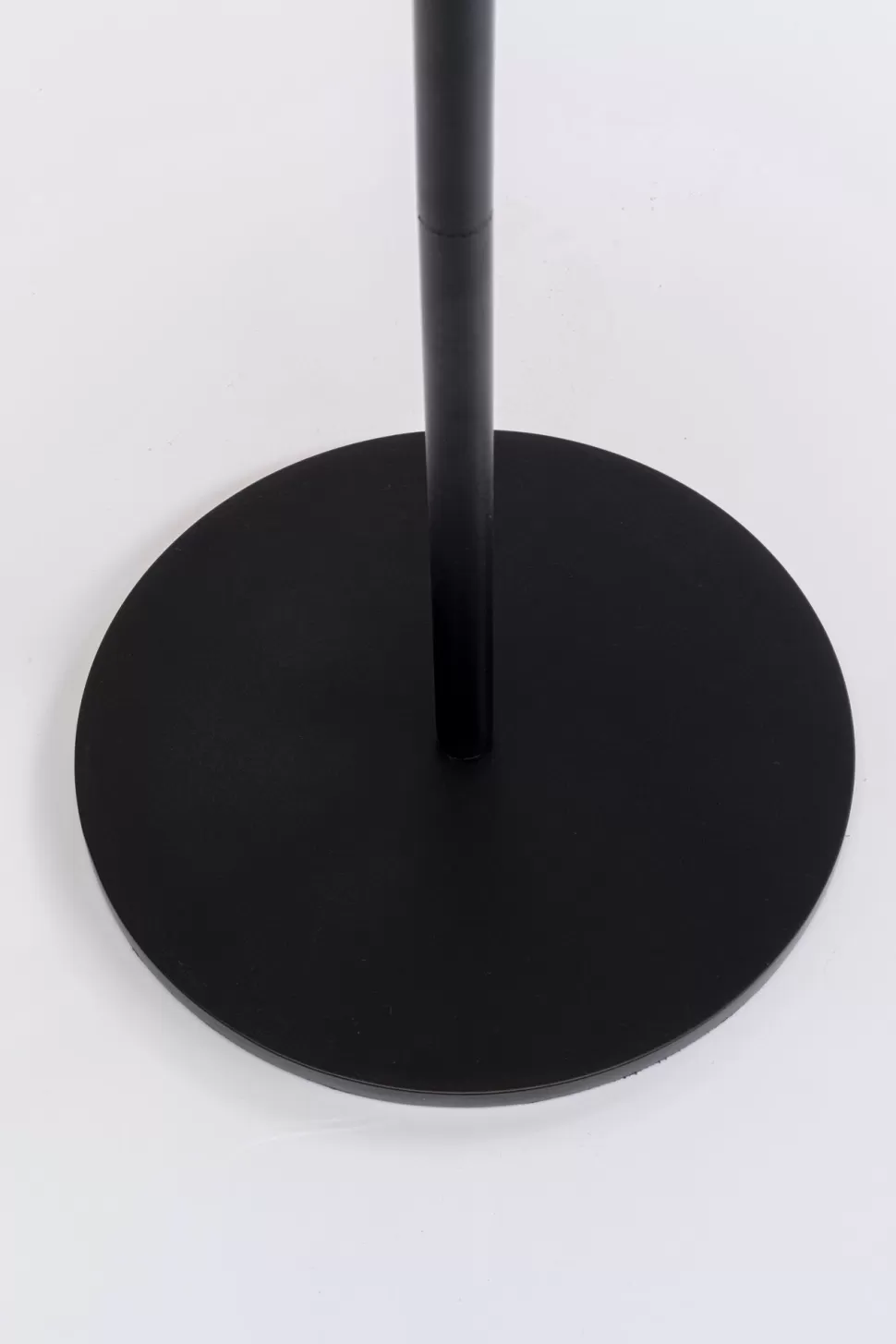 Stoliki Kawowe-KARE Design Stolik Pomocniczy Blat Szklany Pomarańczowy Podstawa Czarna Stalowa 30xH50 Cm