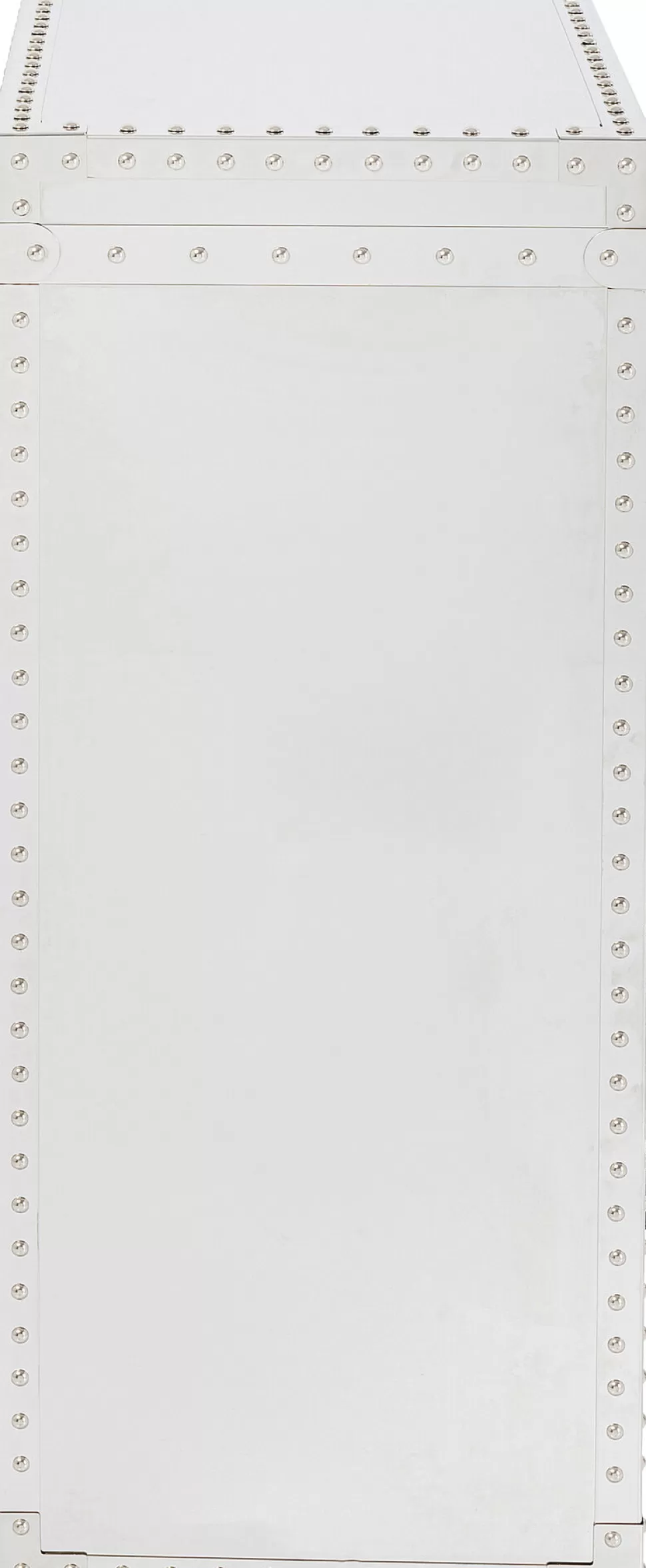 Konsole I Toaletki-KARE Design Toaletka Z Lustrem I Szufladami Glamour Stal Nierdzewna 65x100 Cm