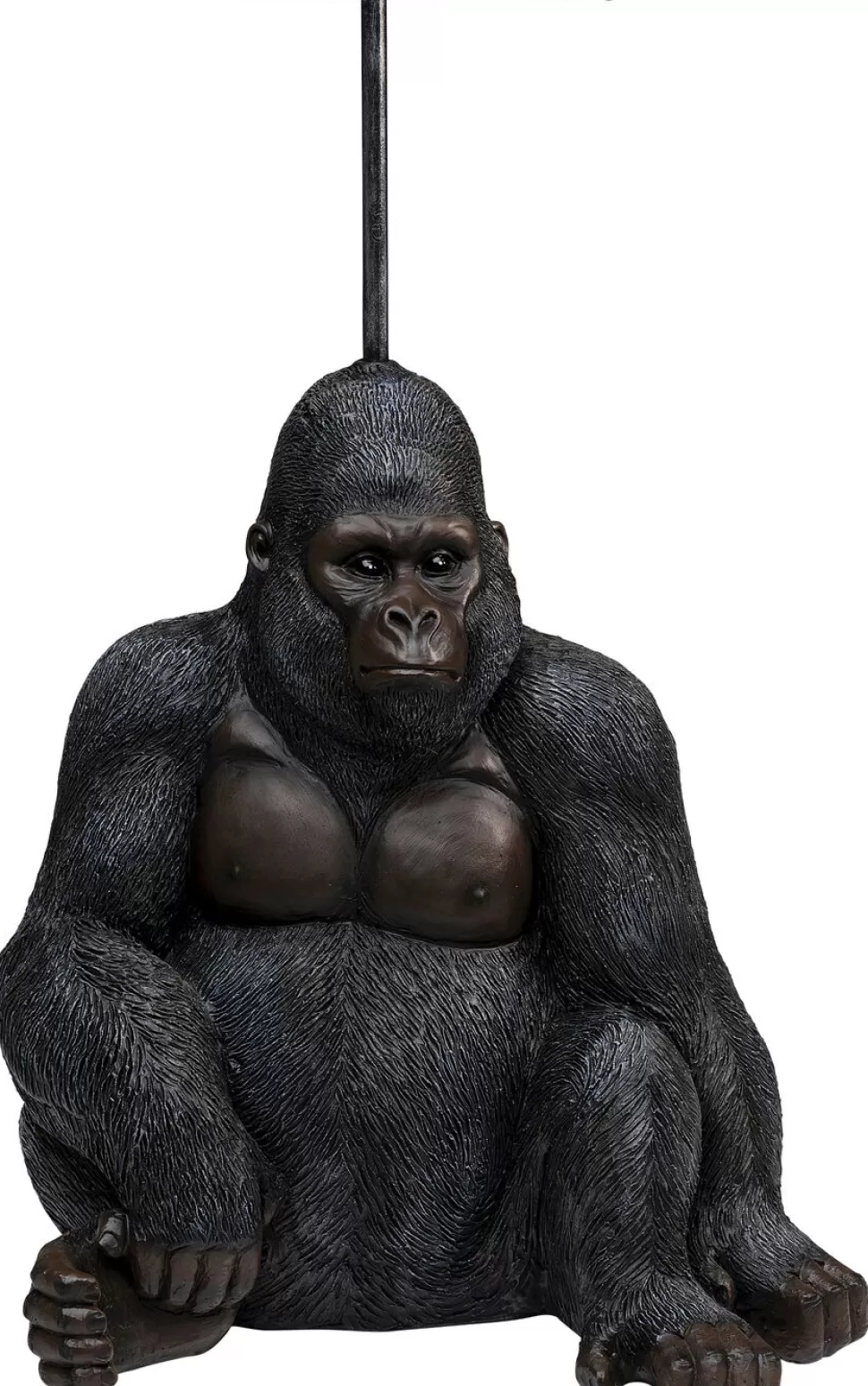 Uchwyty Na Papier Toaletowy | Akcesoria Do Łazienki-KARE Design Uchwyt Na Papier Toaletowy Sitting Monkey Gorilla 33x51 Cm