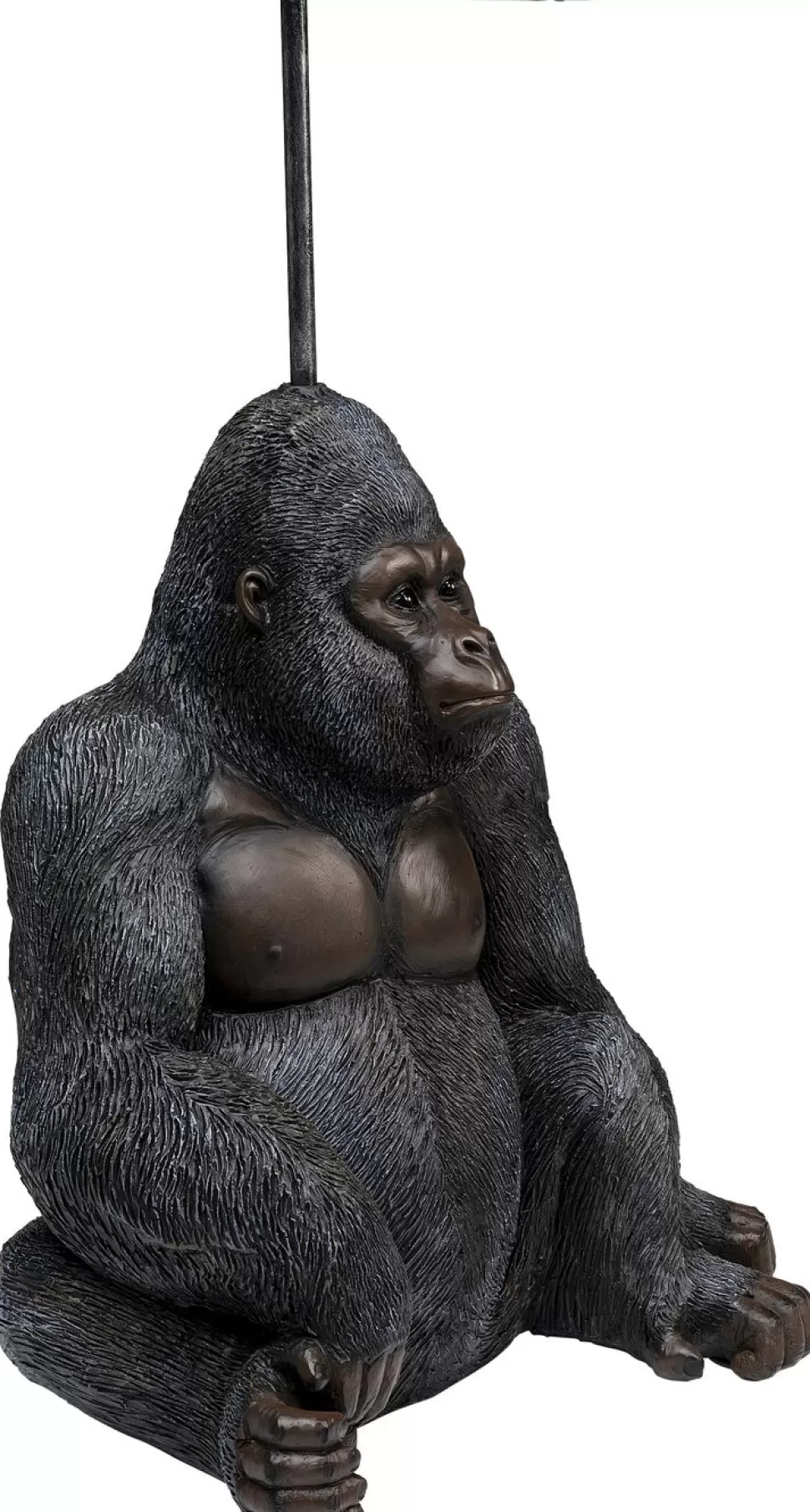 Uchwyty Na Papier Toaletowy | Akcesoria Do Łazienki-KARE Design Uchwyt Na Papier Toaletowy Sitting Monkey Gorilla 33x51 Cm