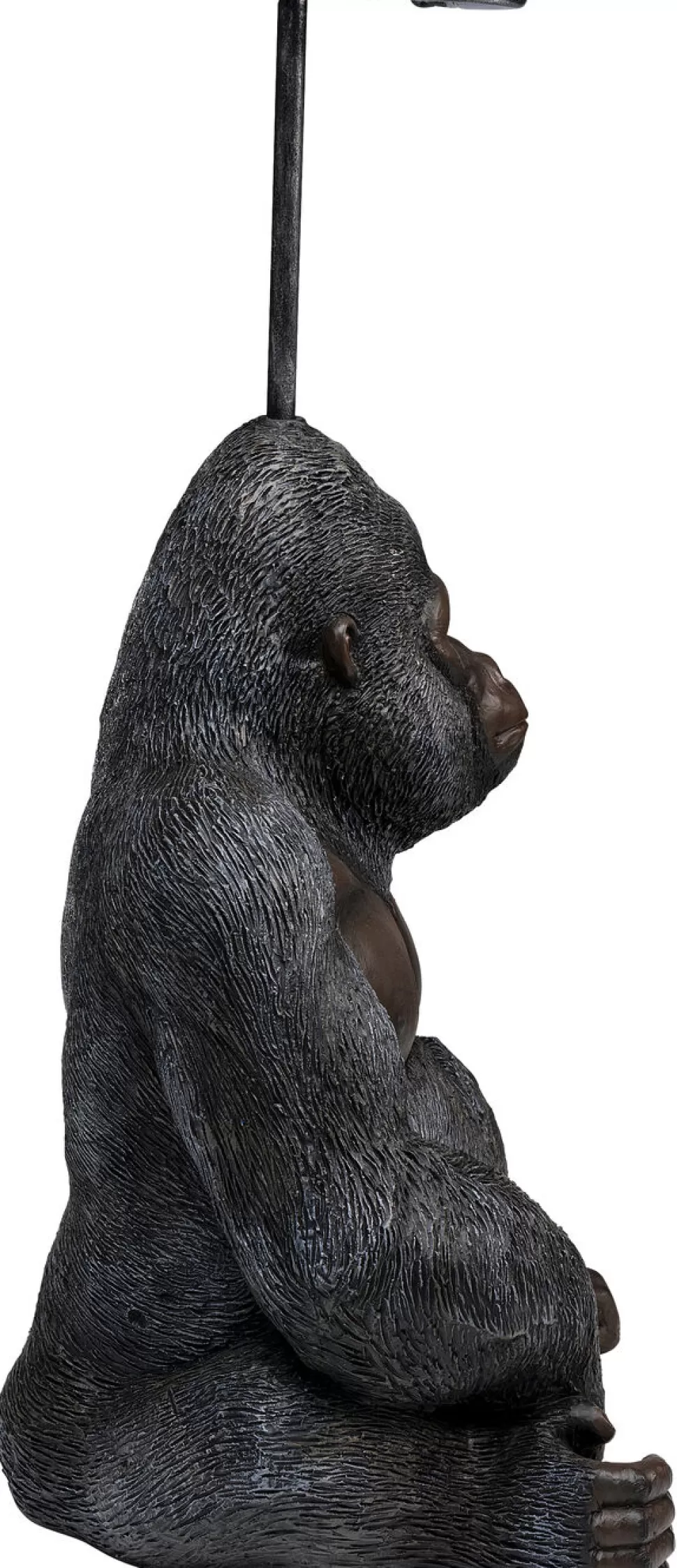 Uchwyty Na Papier Toaletowy | Akcesoria Do Łazienki-KARE Design Uchwyt Na Papier Toaletowy Sitting Monkey Gorilla 33x51 Cm