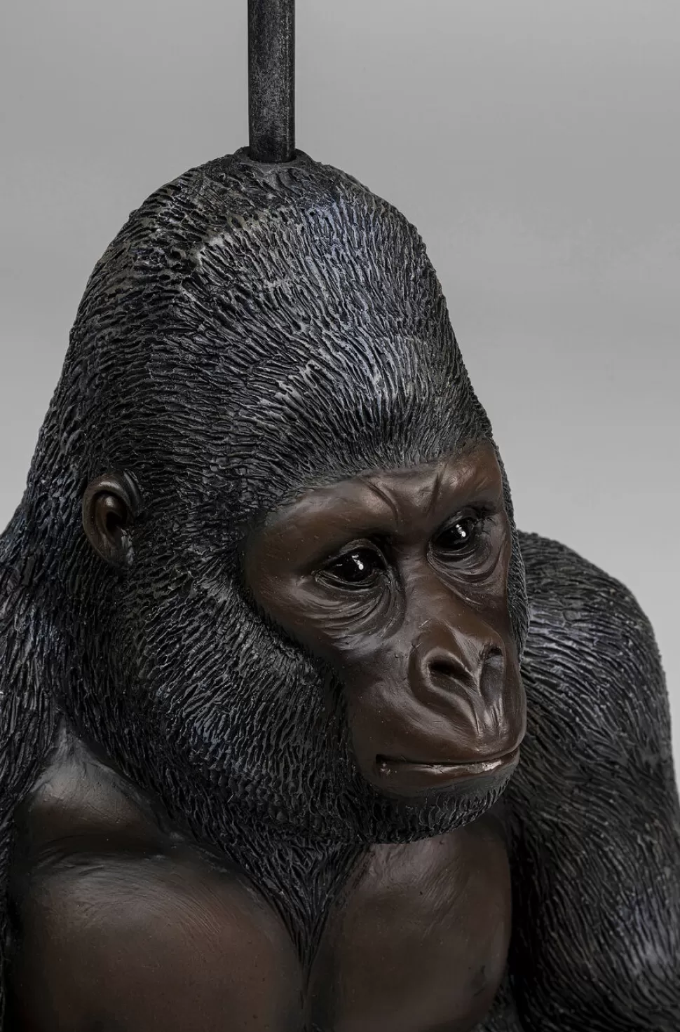 Uchwyty Na Papier Toaletowy | Akcesoria Do Łazienki-KARE Design Uchwyt Na Papier Toaletowy Sitting Monkey Gorilla 33x51 Cm