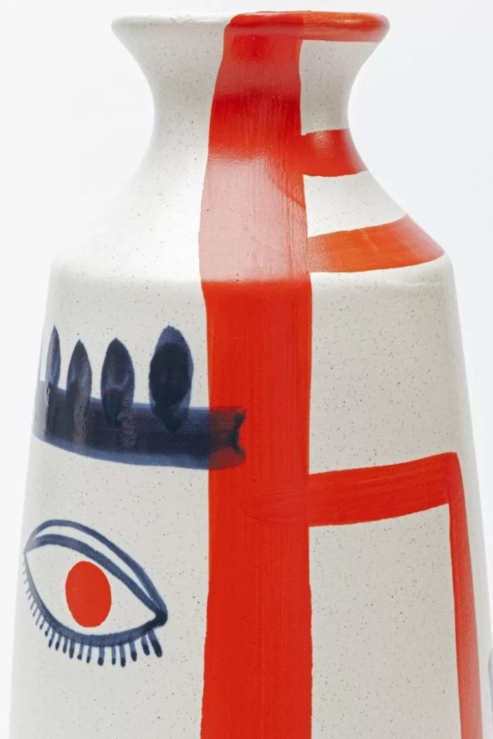 Wazony-KARE Design Wazon Art Face Colore Ø16x38 Cm