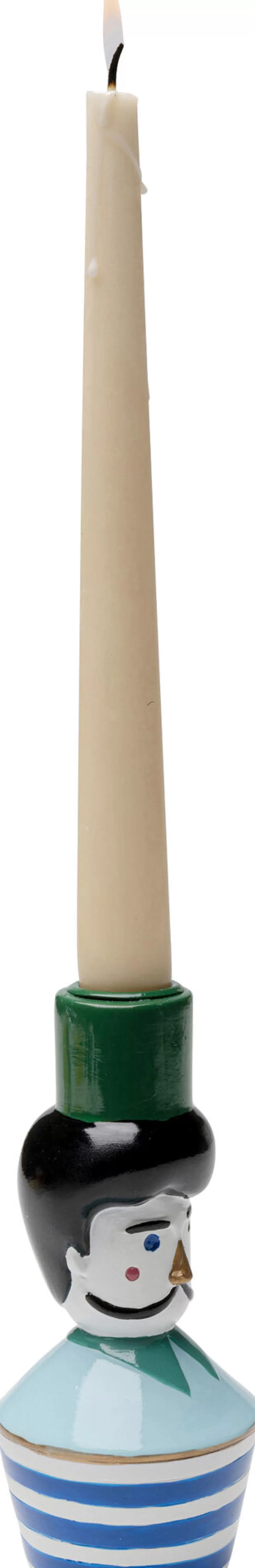 Świeczniki-KARE Design Świecznik Kolorowy Lord Na świecę Stożkową 16 Cm
