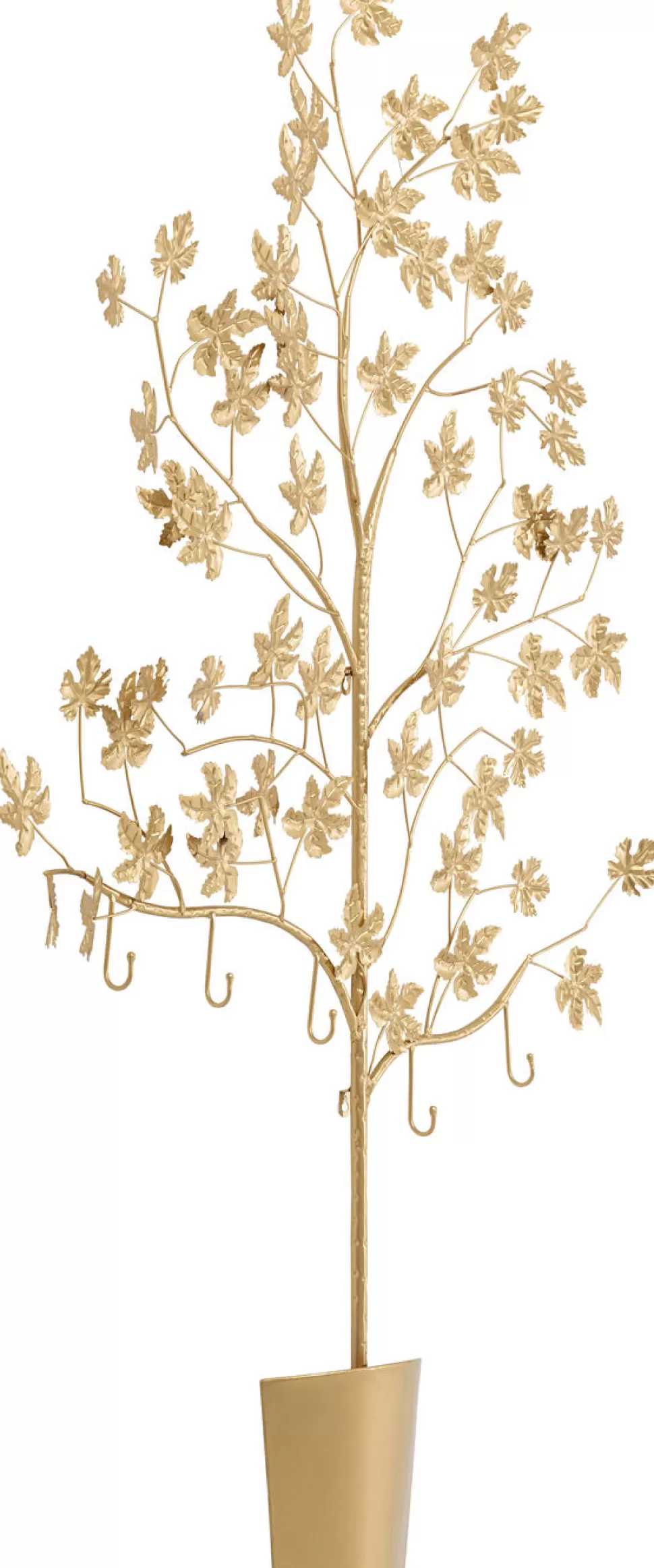 Wieszaki Ścienne-KARE Design Wieszak ścienny Leafline 93x158 Cm Złoty
