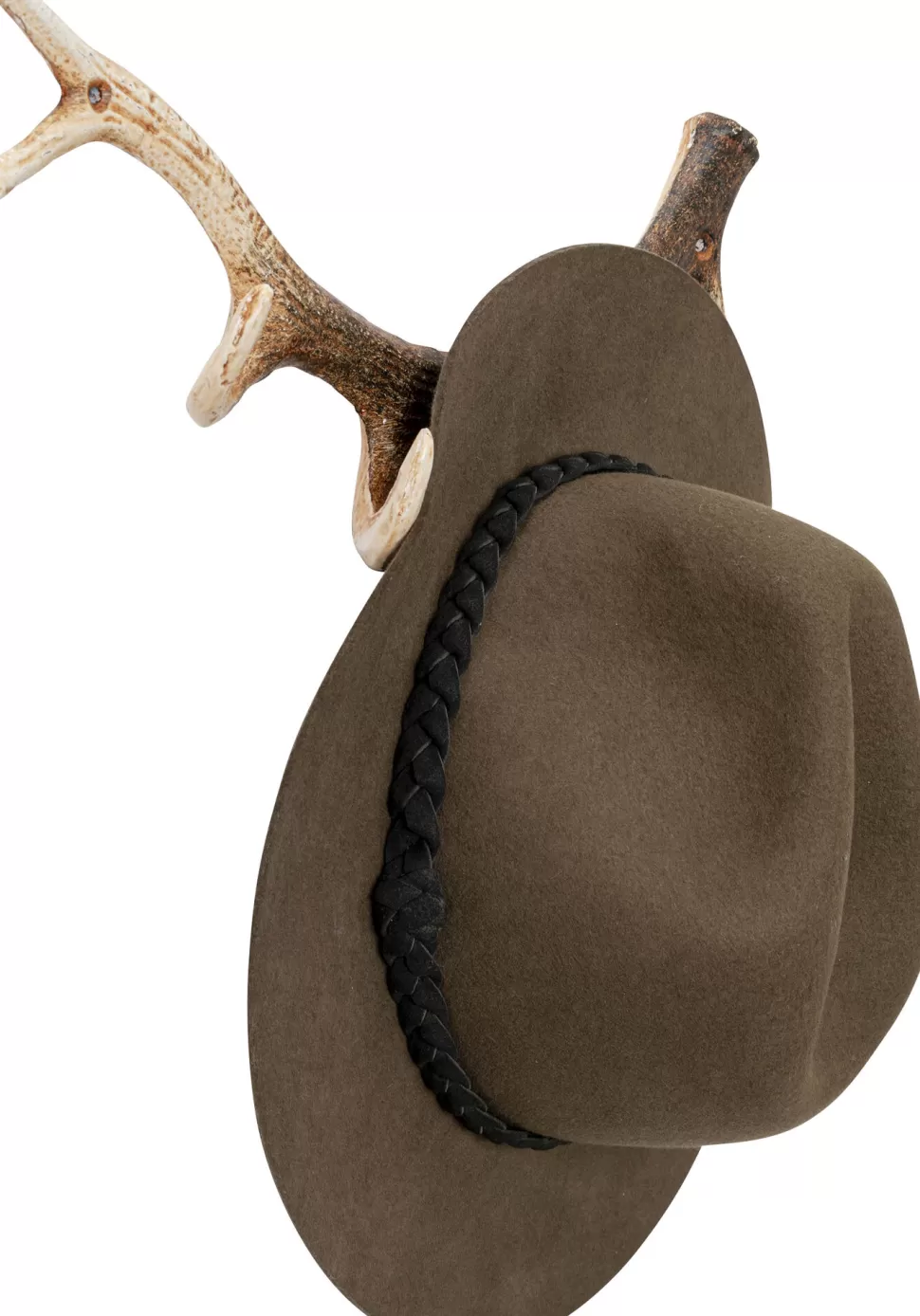 Wieszaki Ścienne-KARE Design Wieszak ścienny Stalowy Naturalny Poroże 35 Cm