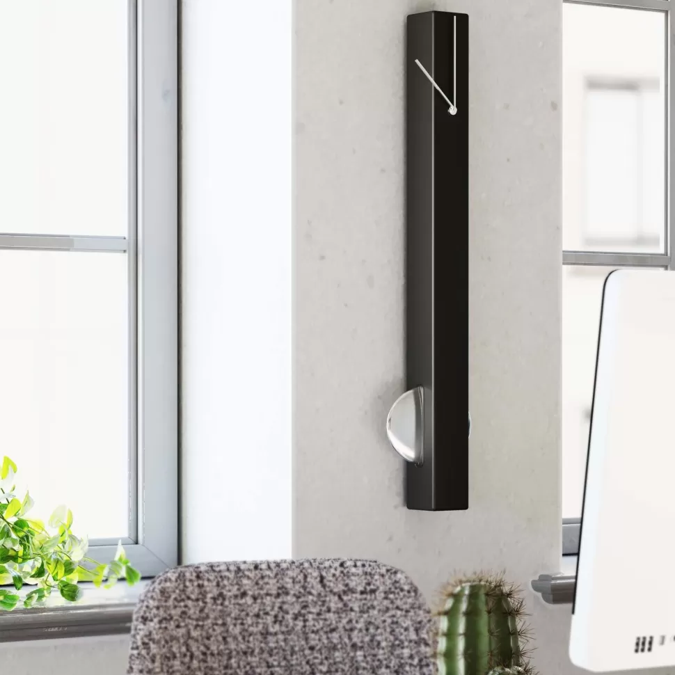 Zegary-KARE Design Zegar Wiszący Pendulum 65 Cm Czarny
