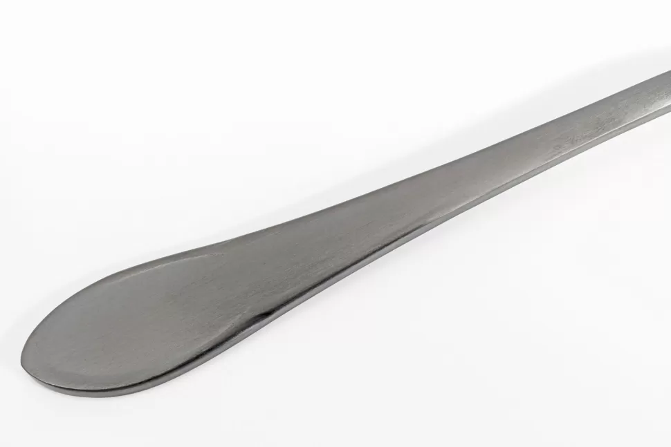 Zastawa Stołowa-KARE Design Zestaw 16 Sztućców Ze Stali Nierdzewnej Kolor Czarny Matowy
