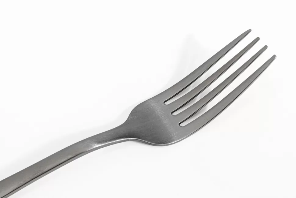 Zastawa Stołowa-KARE Design Zestaw 16 Sztućców Ze Stali Nierdzewnej Kolor Czarny Matowy