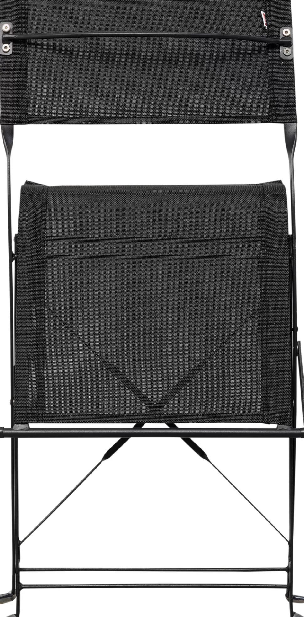Krzesła-KARE Design Zestaw 2 Krzeseł Ogrodowych Składanych W Kolorze Czarnym 48x80 Cm