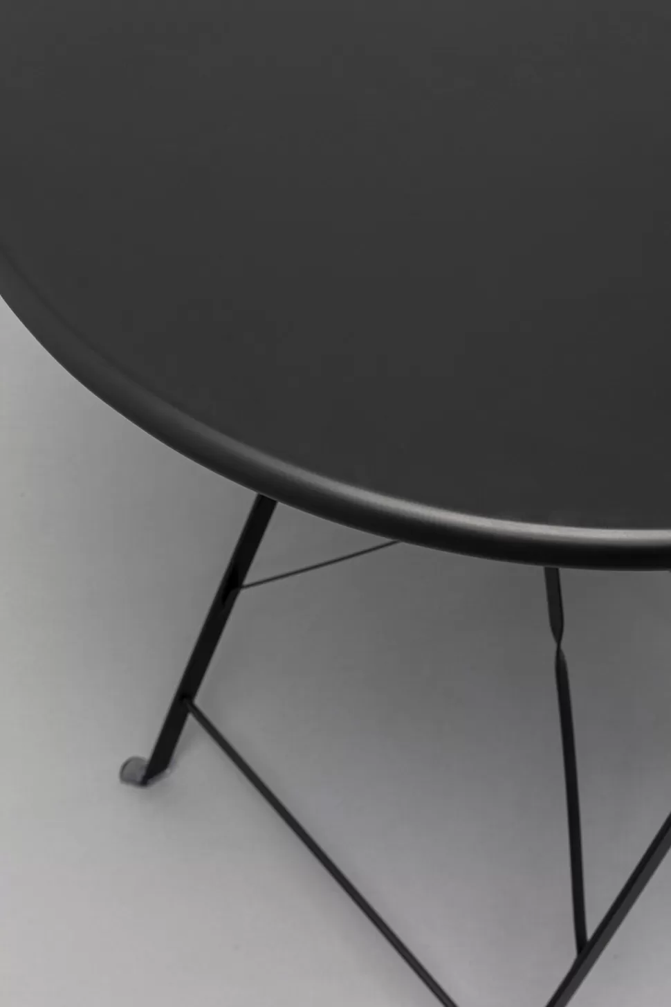 Stoły | Krzesła-KARE Design Zestaw Ogrodowy Składany 2 Krzesła I Stół Kolor Czarny